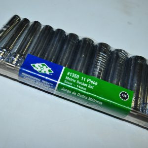 SK 1350 11 Piece 1/4" Drive 12 Points Deep Metric Socket Set 5 to 14 MM
