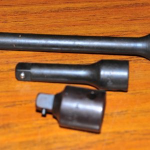 SK 3",6" impact extension bar and 1/2" Female square drive to 3/8" 3 Piece #4095