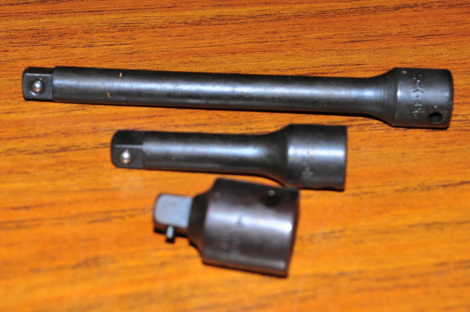 SK 3",6" impact extension bar and 1/2" Female square drive to 3/8" 3 Piece #4095