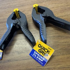 Set of 2 Durable Heavy Duty 6" Plastic Spring Clamp  58200 2" Quick-Grip®