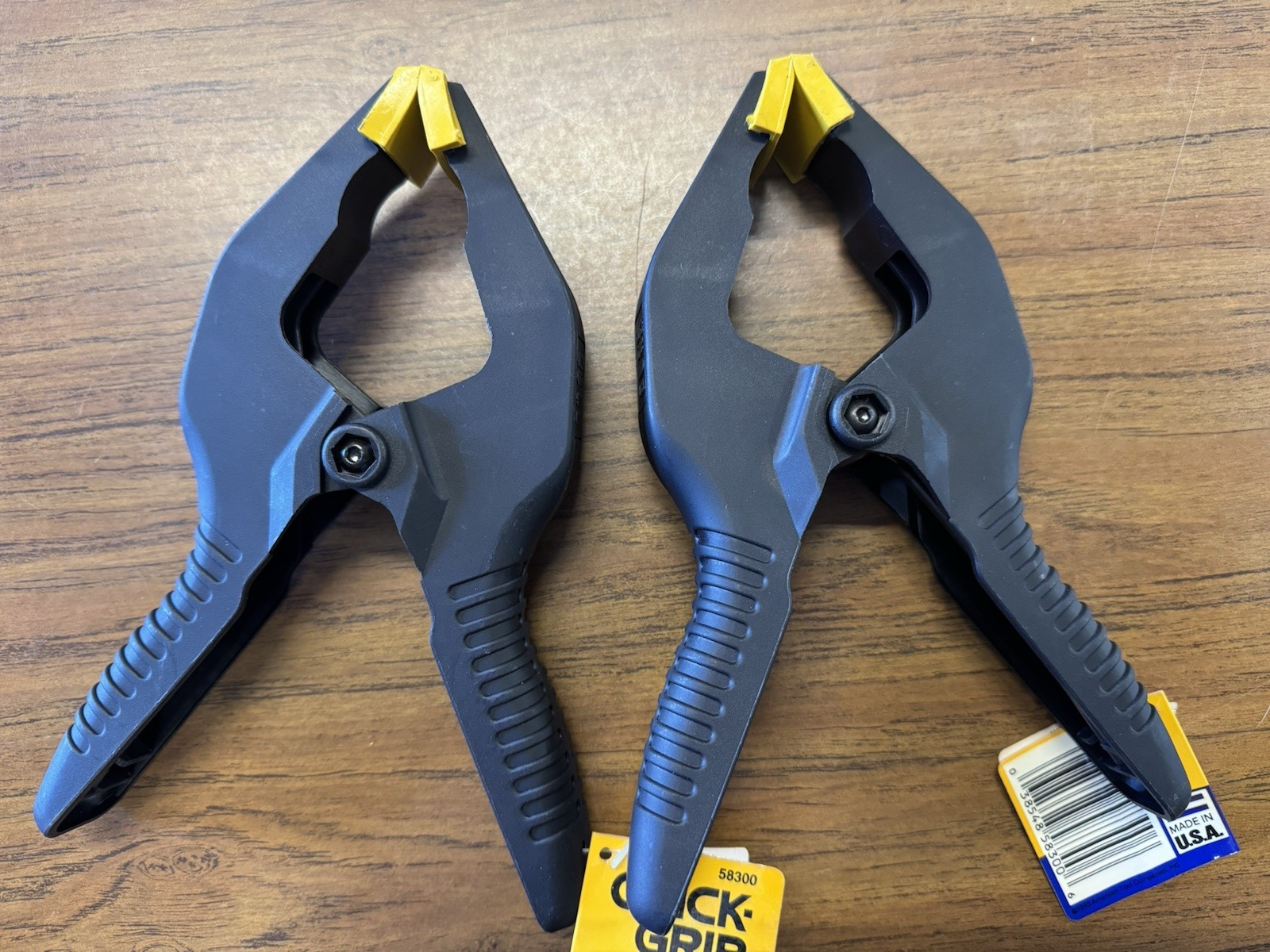 Set of 2 Durable Heavy Duty 8.5" Vise Grip  58300 3" Quick-Grip® Spring Clamp US