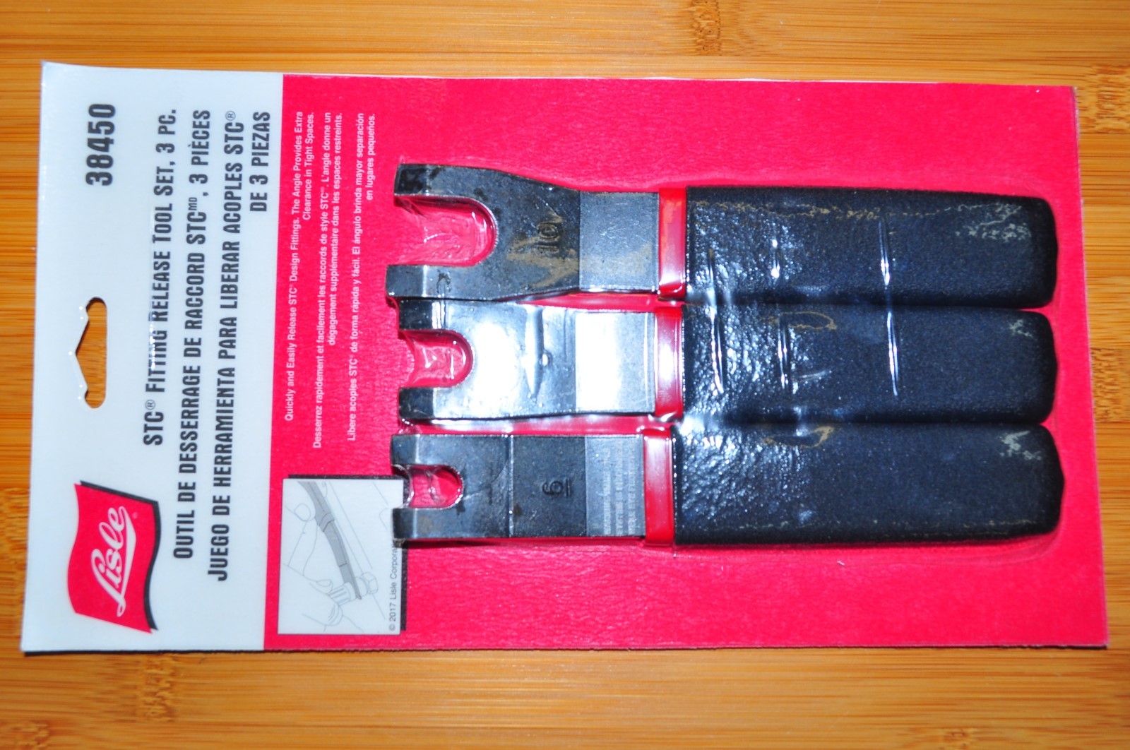 Snap To Connect STC® Fitting Release Tool 3 pcs Set Lisle 38450 Made in USA