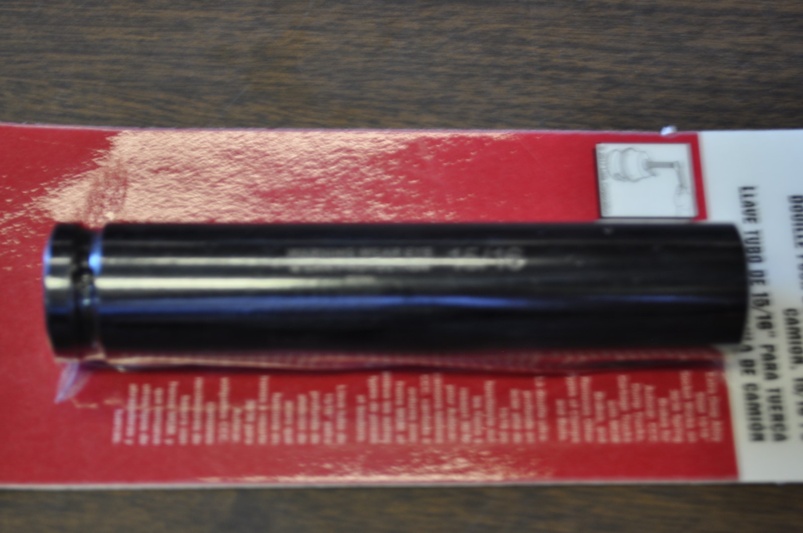 15/16" Truck Cage Bolt Extra deep Impact Socket 1/2"Drive 6-1/8"Long Lisle 49020 - Image 5