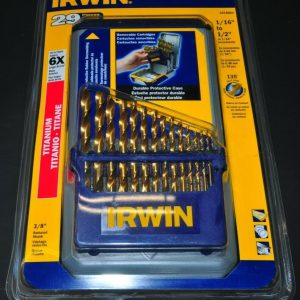 29 Piece Titanium Metal Index Drill Bit 135 Deg Set Sizes 1/16" to 1/2"# 3018003