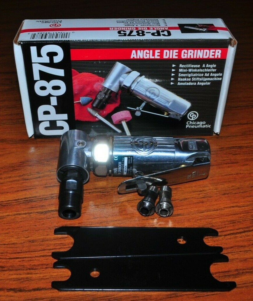 AIR ANGLE DIE GRINDER CP875 CPT875 MINI ANGLE DIE GRINDER CHICAGO PNEUMATIC