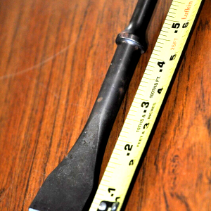 Ajax Tools A955 Wide Chisel 1-5/16" & Scraper, 7" Length,Shank Size 0.498 Inch