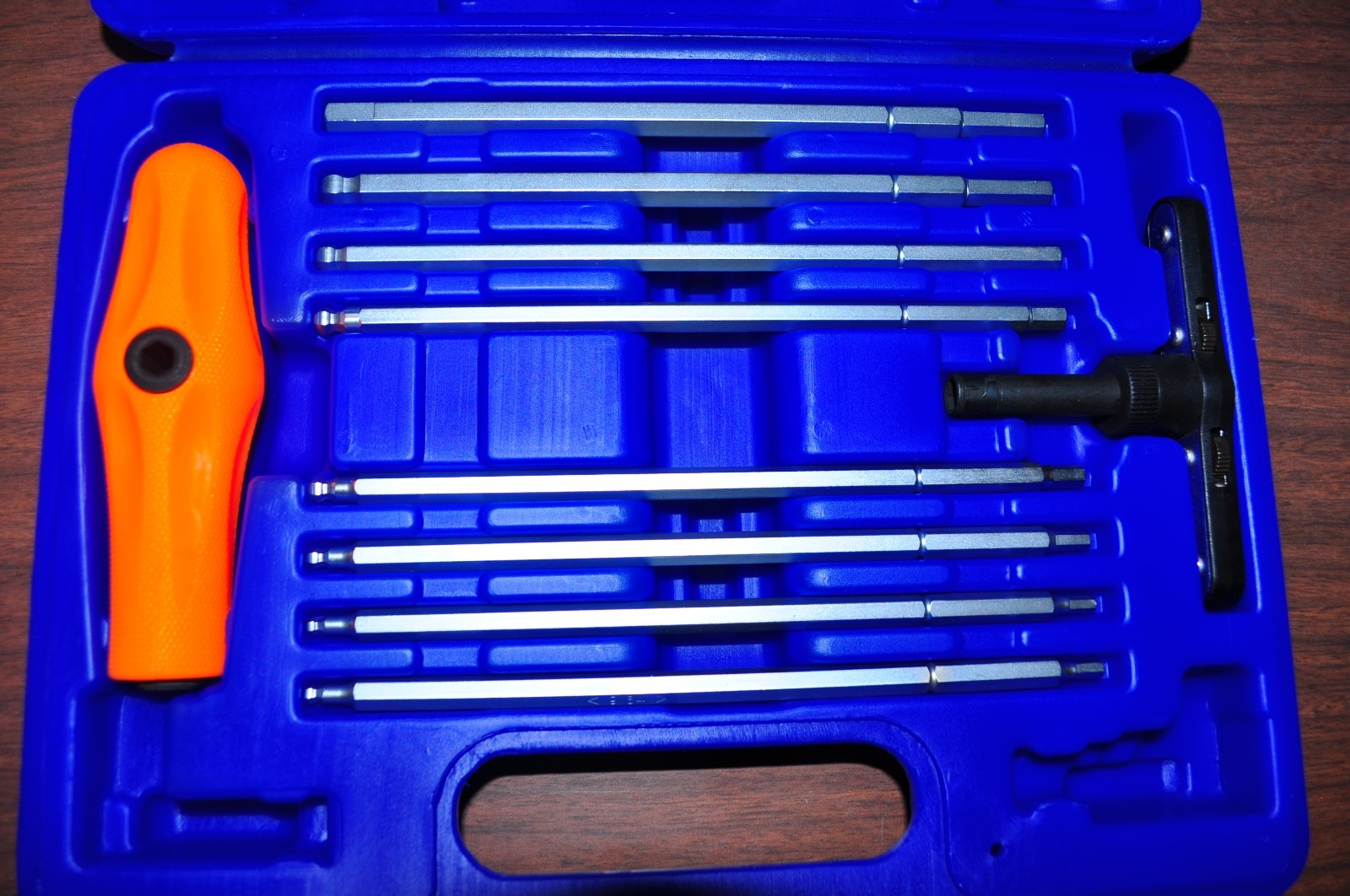 Ball hex key 10 pcs 1/8 to 5/16 inch sae VIM BHI100