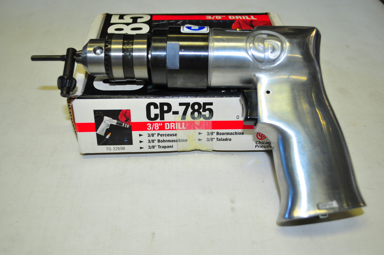 Chicago Pneumatic CP785 3/8" AIR OPERATED  AIR DRILL Made in Japan