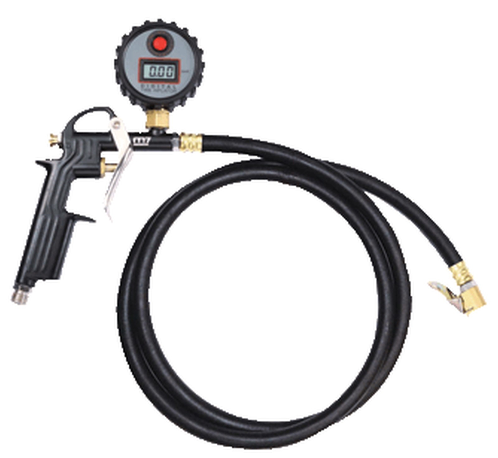 Digital Tire Inflator with 5 Foot Charging Hose 160 PSI Gauge