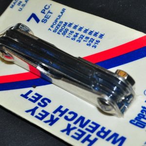 Hex Key Wrench Set 7 Pcs Great Neck HEK7C made in USA