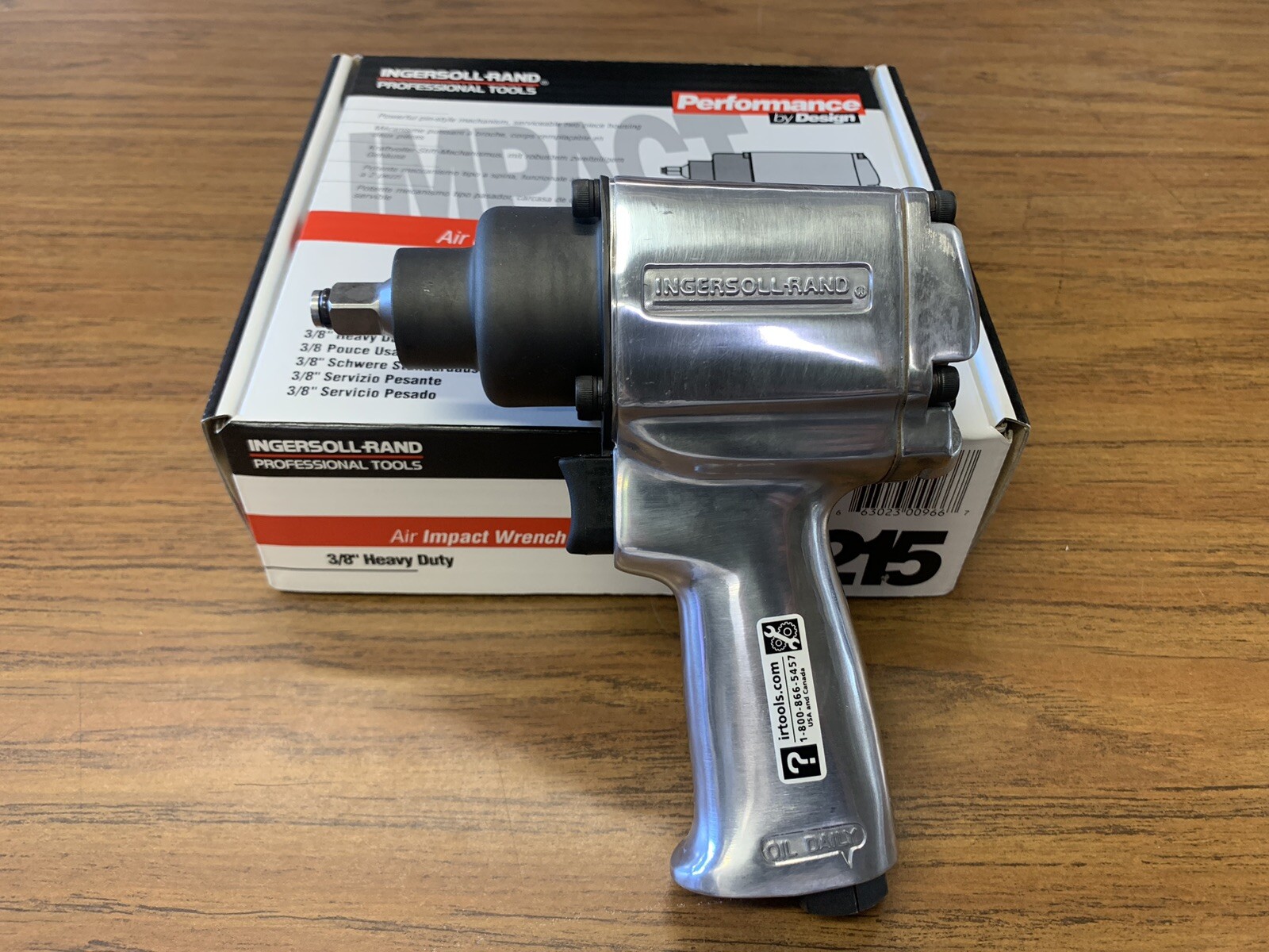 Ingersoll Rand 3/8" Dr 180 Ftlbs Air Impact wrench Made in Japan
