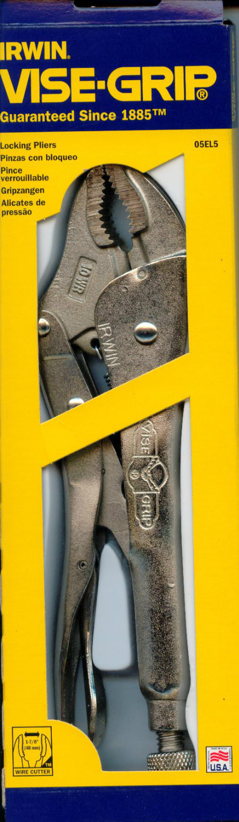 Irwin Vise-Grip 10WR Locking Pliers w/cutters Made in USA