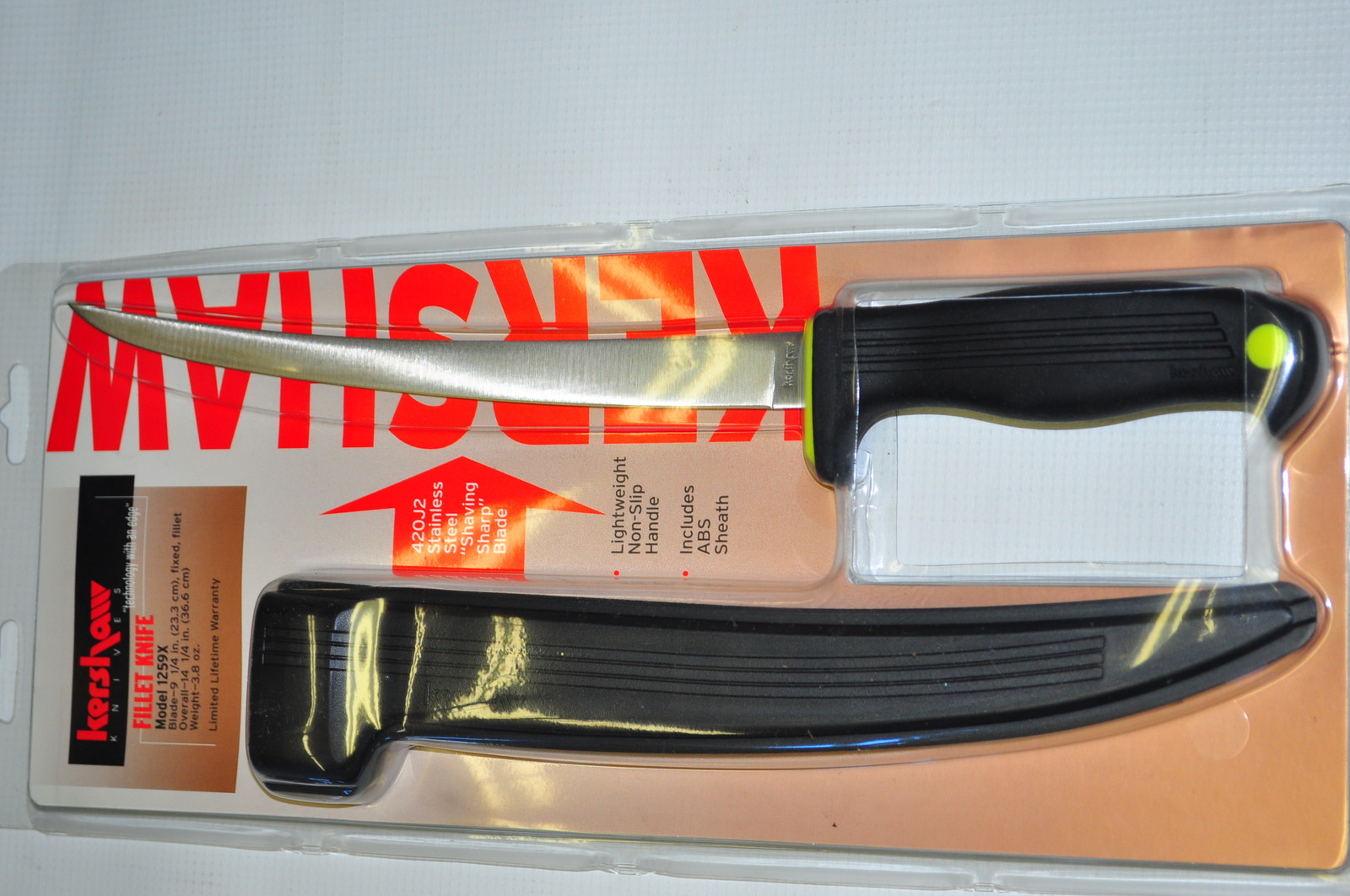 Kershaw 1259X - 9-1/4" FILLET KNIFE WITH SHEATH MADE IN JAPAN