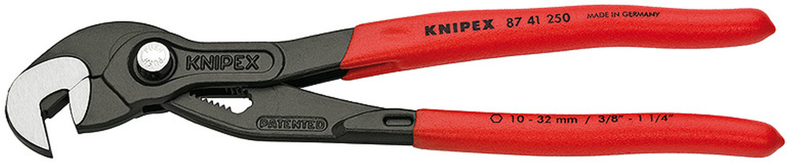 Knipex 874110 10" RAPTOR Multiple Slip Joint Spanner 87 41 250