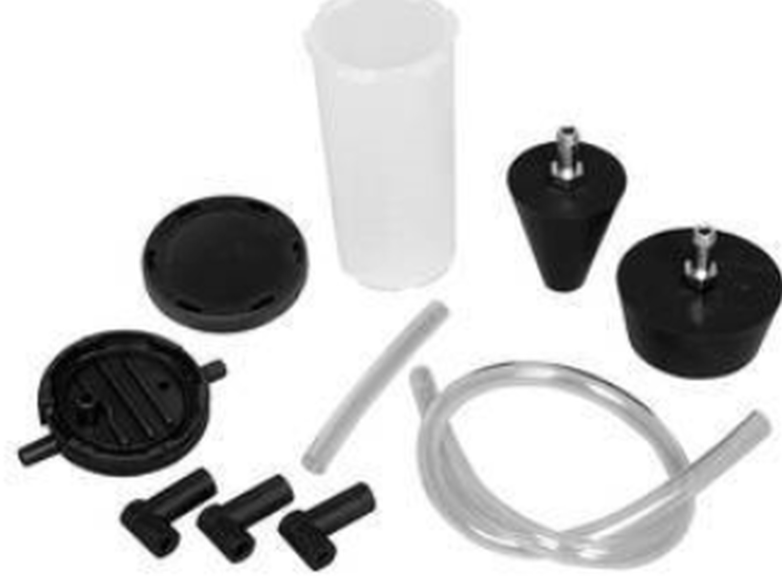 Lisle 72070 Power Steering EVAC Kit Used to evacuate air from the power steering