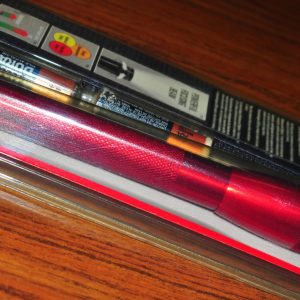 Maglite SP2203H Mini Maglite® 3 Watt LED Flashlight RED 2 Cell AA with Holster