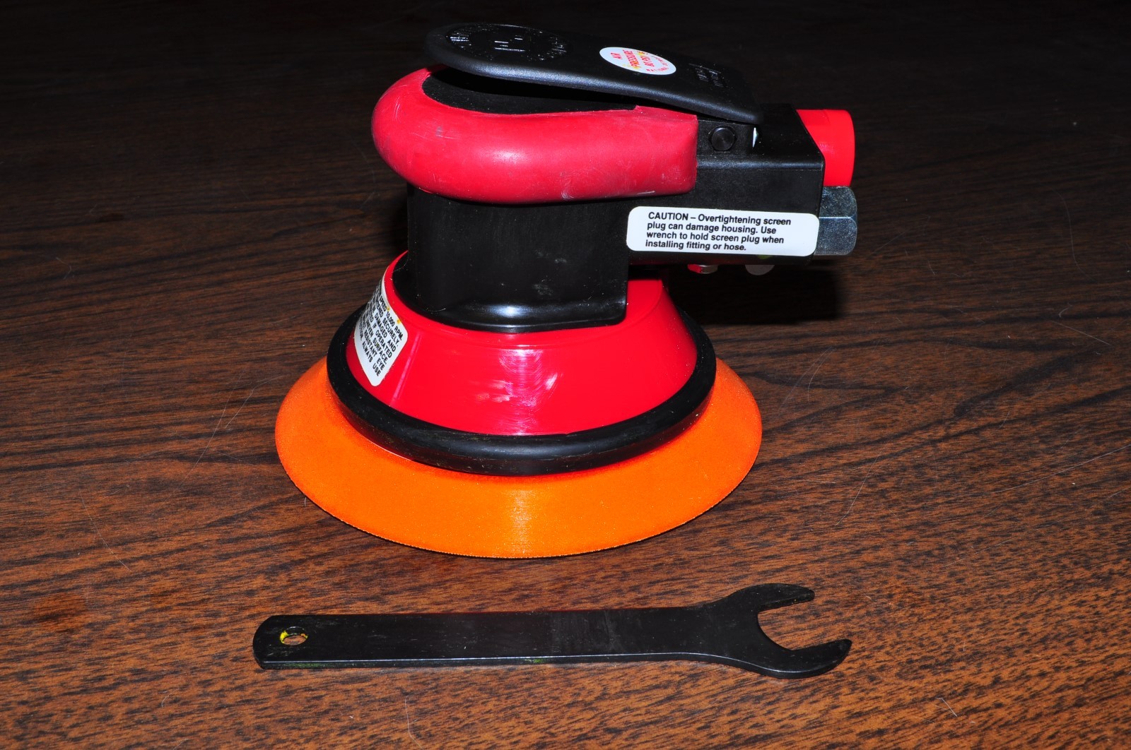 National Detroit PGU6 Palm sander 6" Pad Powerful orbit sander Made in USA