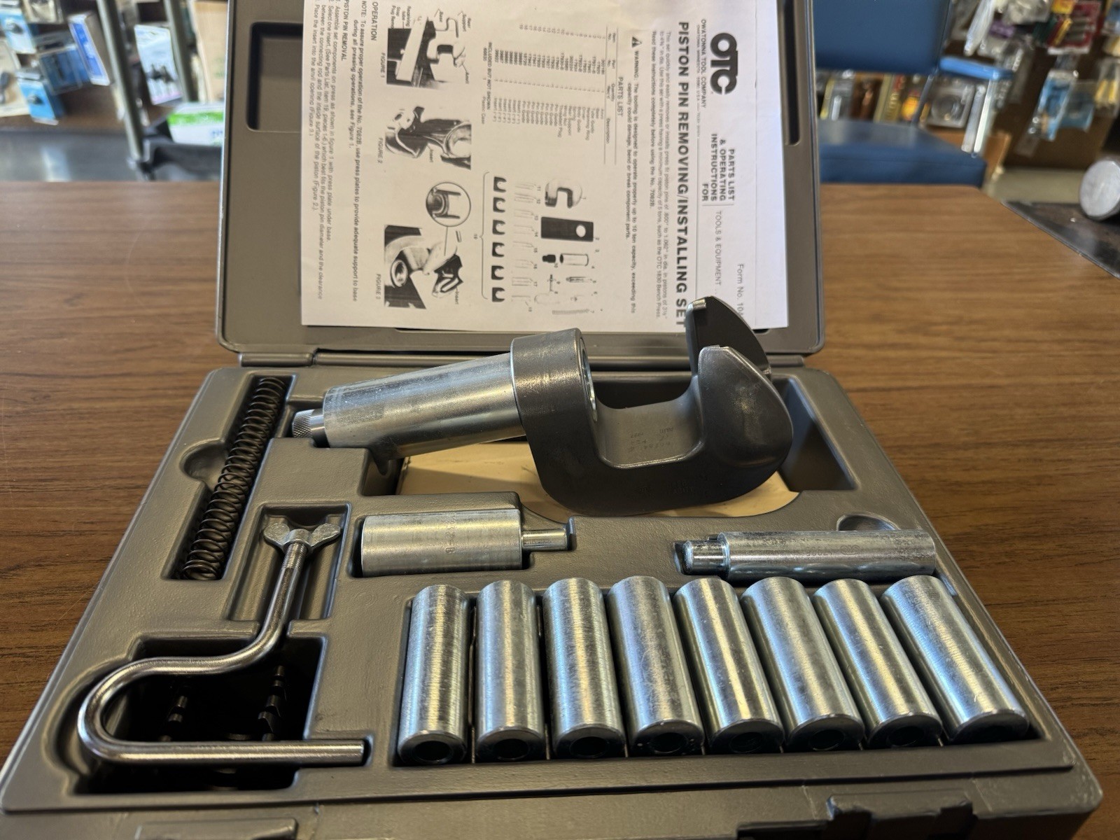 OTC 7082B Piston Pin Removing/Installing Set Made in USA - Image 4