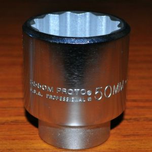 PROTO® 3/4" DRIVE SOCKET 50 MM - 12 POINT #J5550M Made in USA
