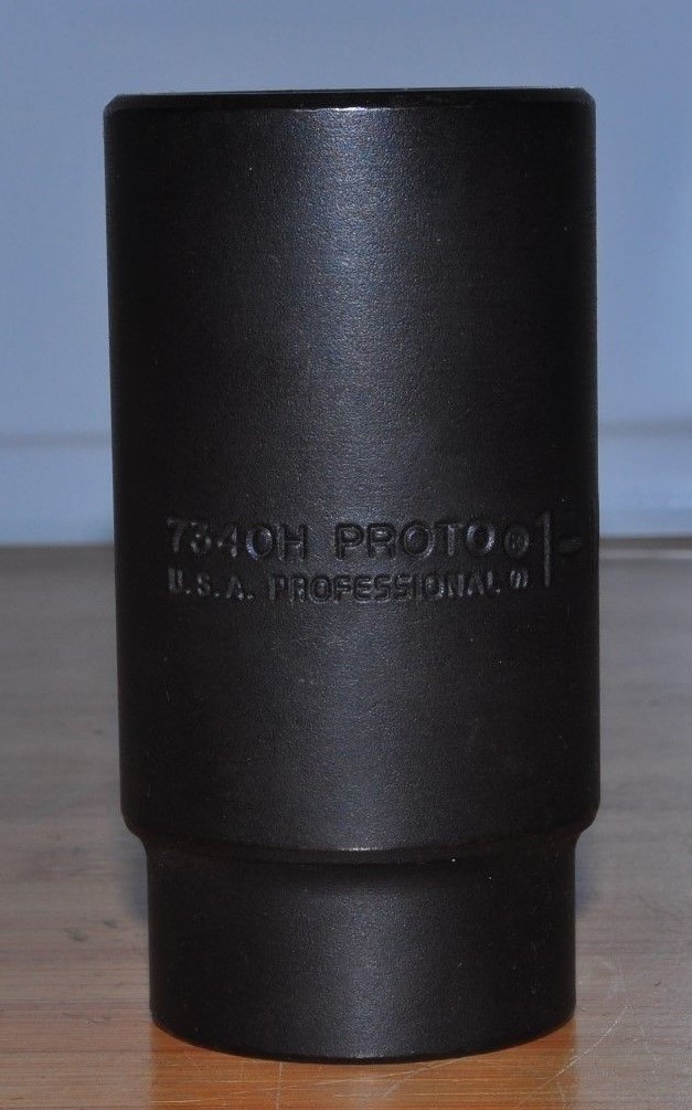 Proto® 1/2" Drive Deep Impact Socket 1-1/4" - 6 Point 7340H made in USA