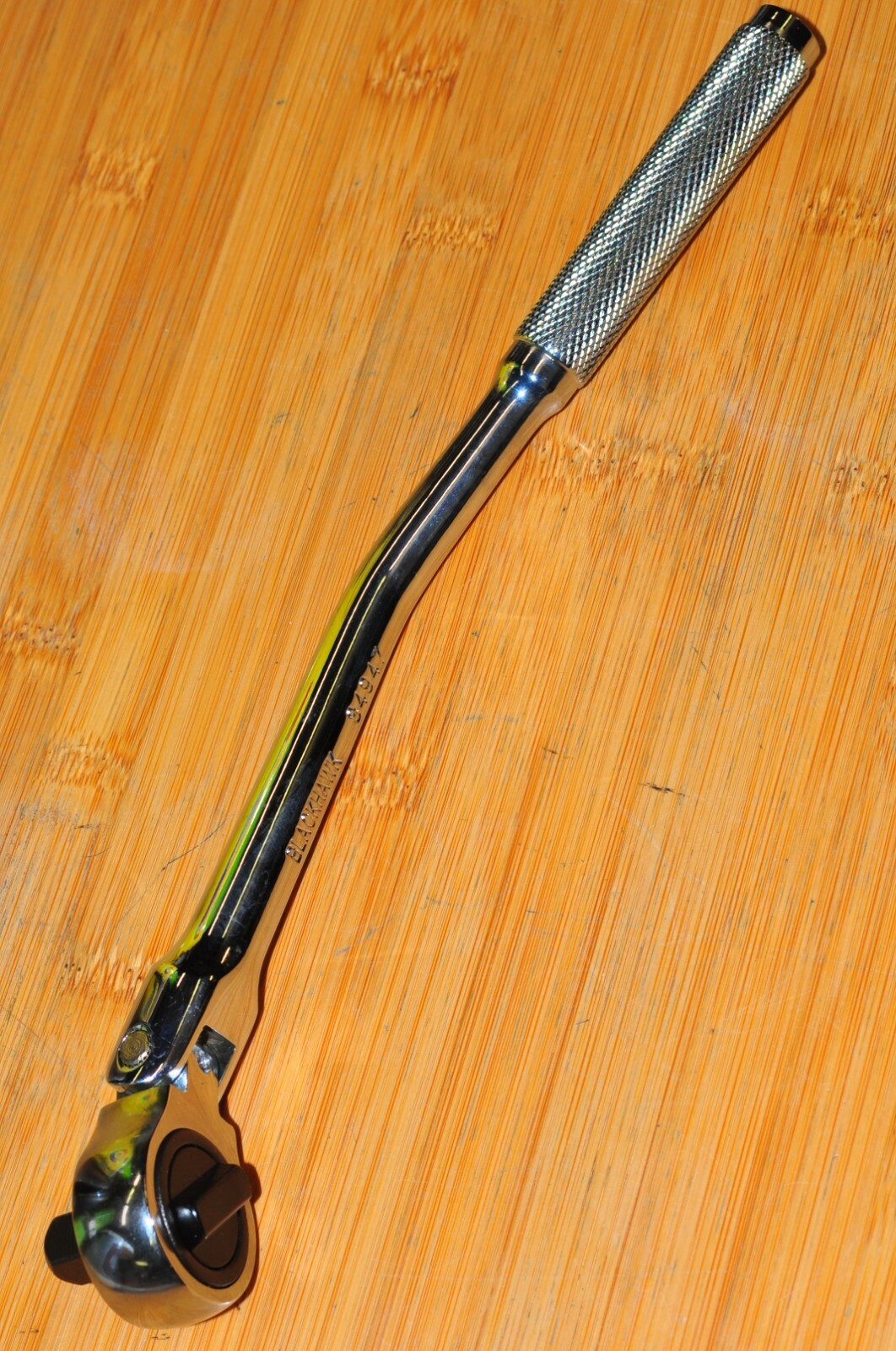 Ratchet Flex head Bent Handle 3/8 DR BlackHawk 34947 Made in USA Original New