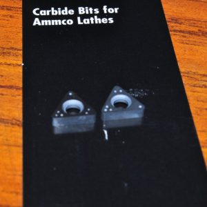 SHARK 062-2 2 PK Ammco Style Negative Rake Bit Made in USA