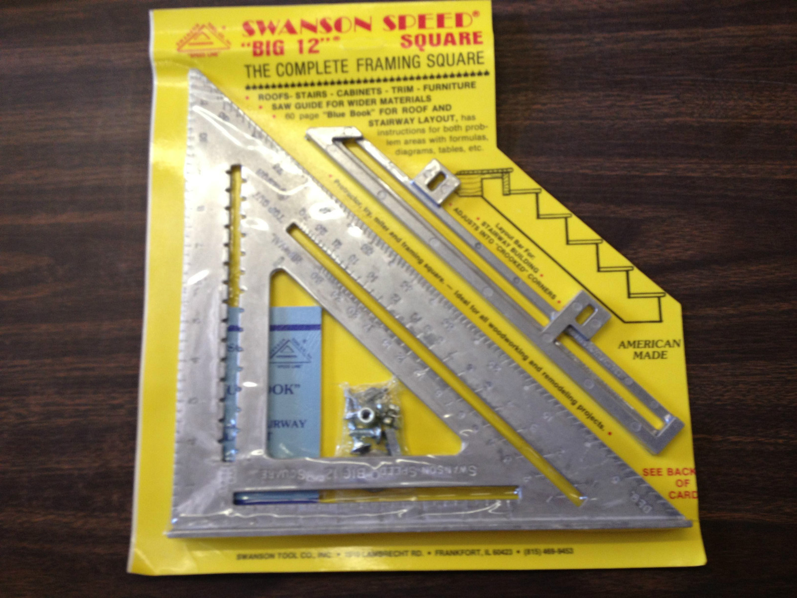 Swanson tool 00107 Big 12 The Complete Framing Square Made in  USA