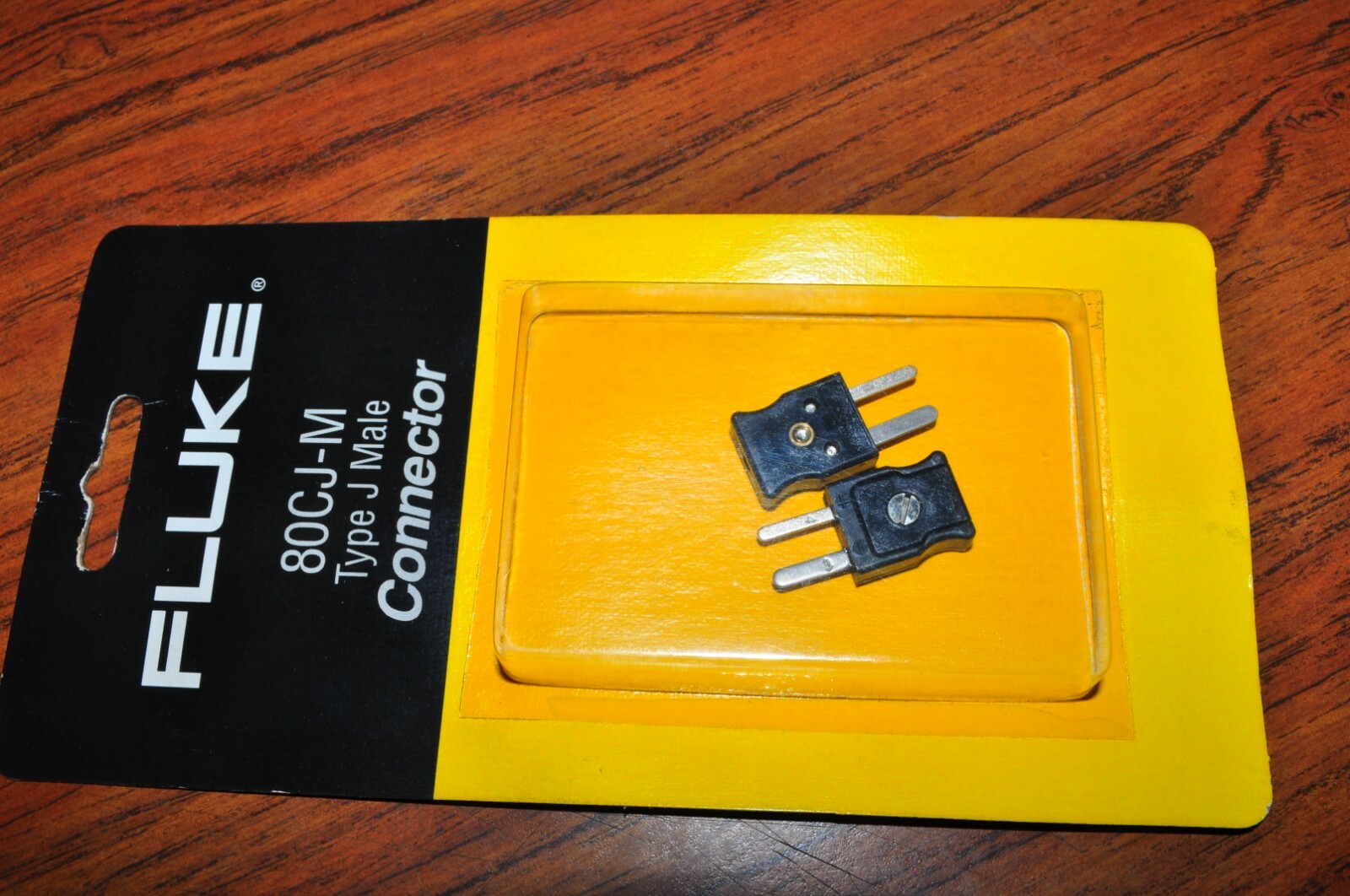 Type J Thermocouple Plug, Mini, PK2 FLUKE 80CJ-M MADE IN USA