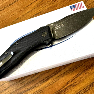 ZERO TOLERANCE 0357BW G10 CPM-20CV Blackwashed finish Blade USA