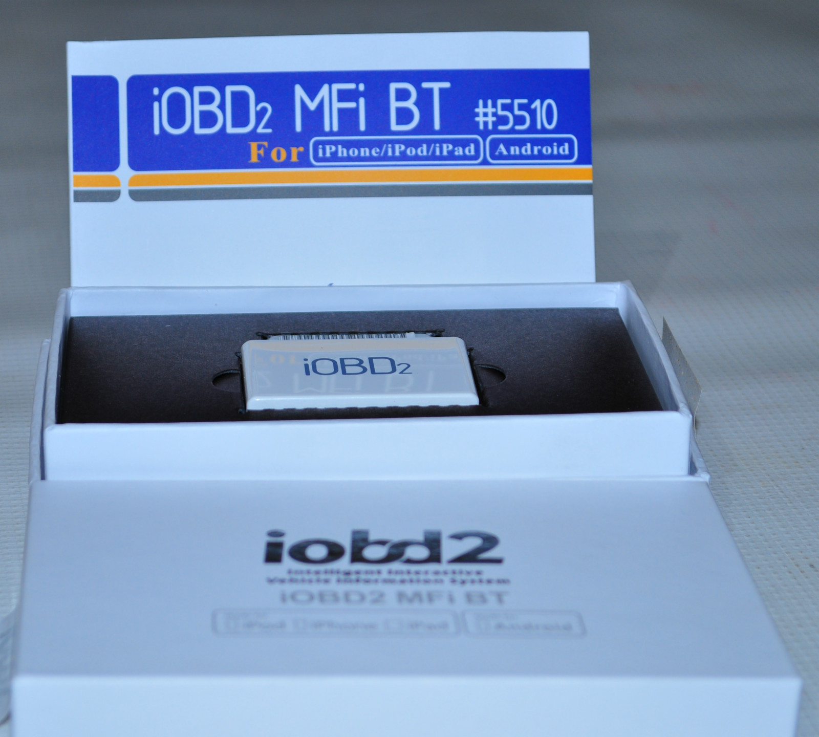 iobd2 iOS,Android ,Iphone,Ipod,Ipad Supported OBDII Mini OBD Diagnostic Scanner