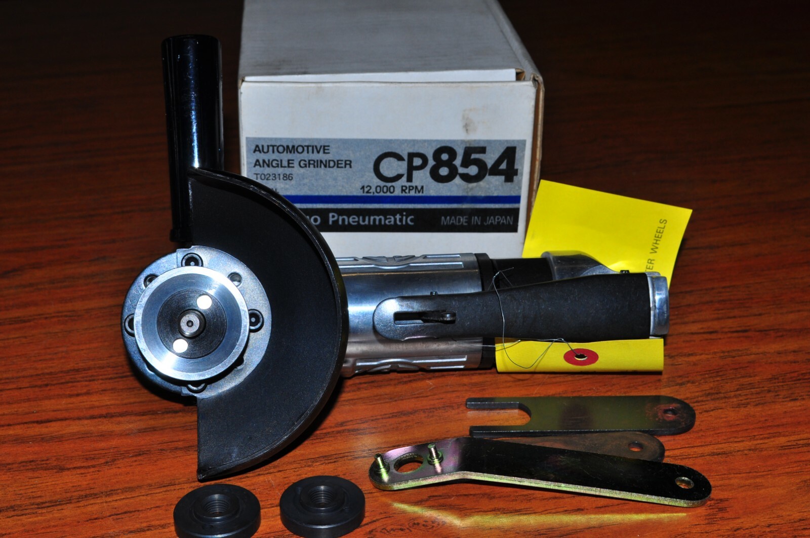 4" Heavy Duty Power Air Angle Grinder CPT854 Made In Japan  BRAND NEW!