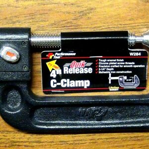 4-Inch Quick Release C-Clamp Performance W284