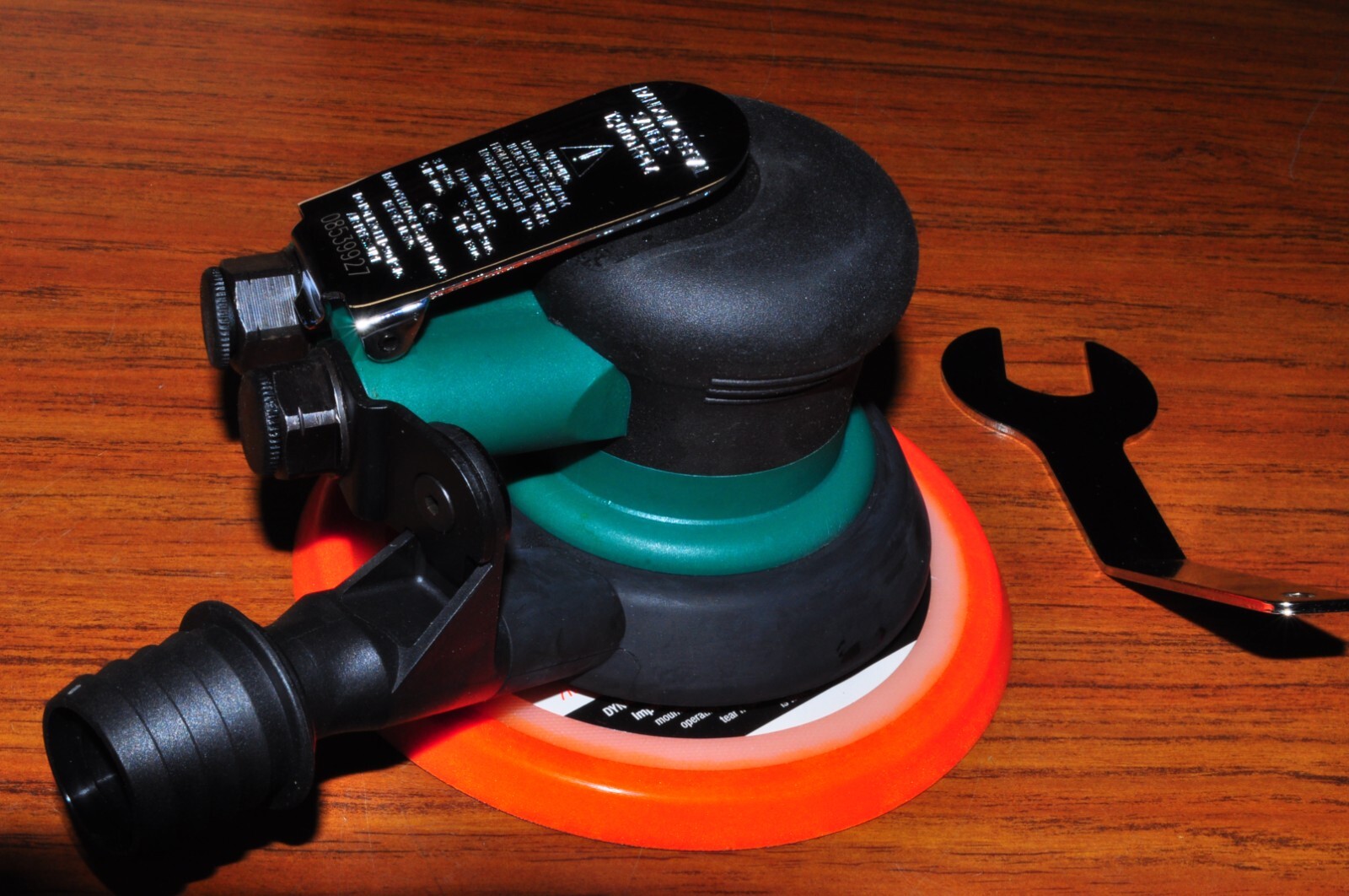 6" Random 3/32" Orbital DA Palm Sander w/6"DynaBrade Pad Bsoos136C-A1 Australia.