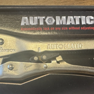 CH Hanson  10CJ Automatic Clamping Pliers  10" Locking Plier