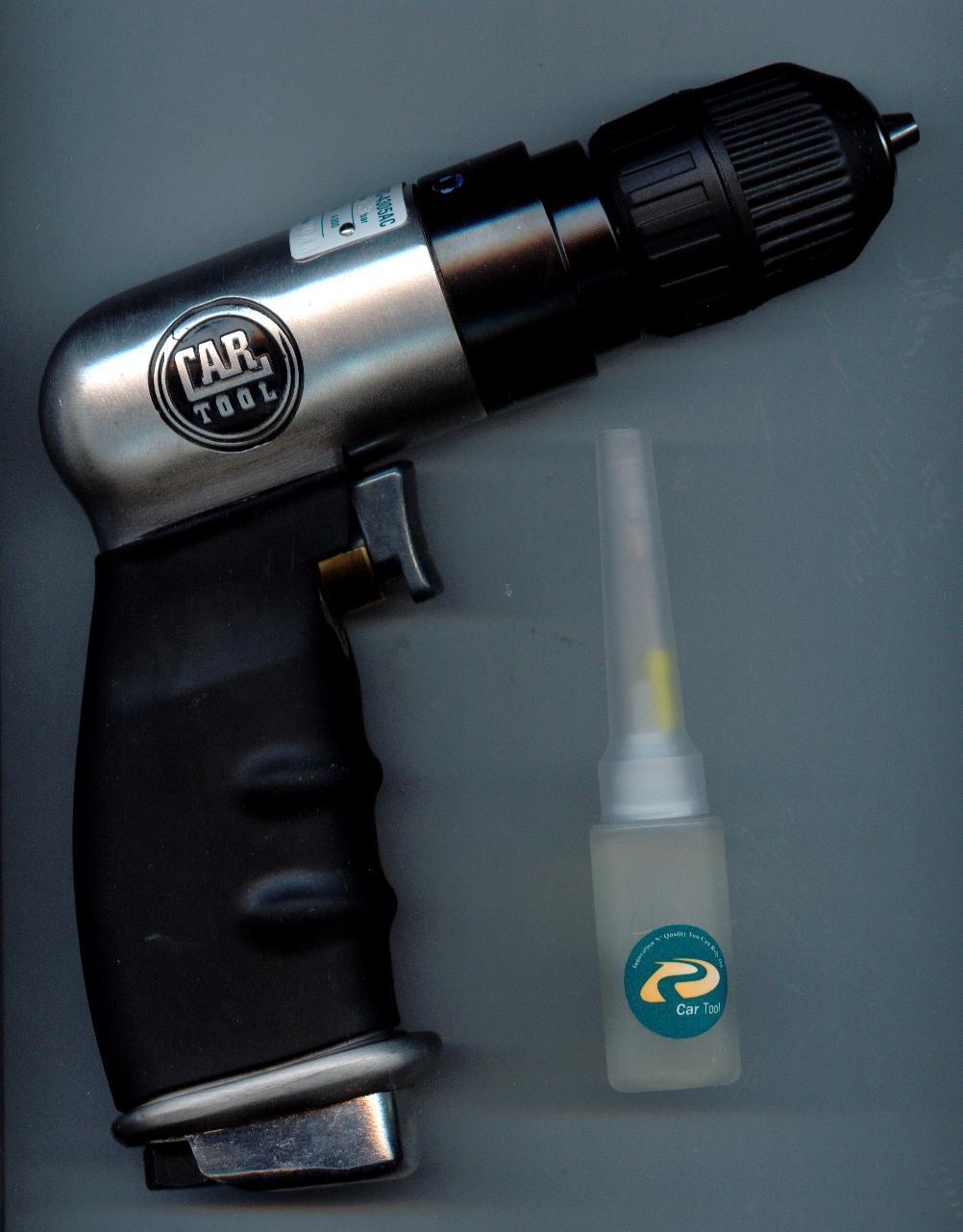 Car Tool Pneumatic (EARS-4305AC) 3/8" Keyless Air Drill 4000 RPM, Vacula
