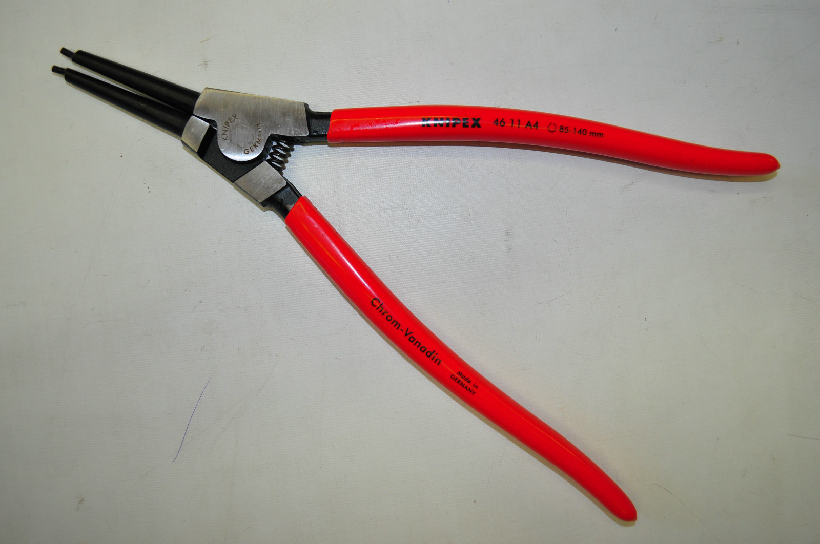 Circlip Pliers to assemble external circlips on shafts Knipex 46 11 A4 Germany