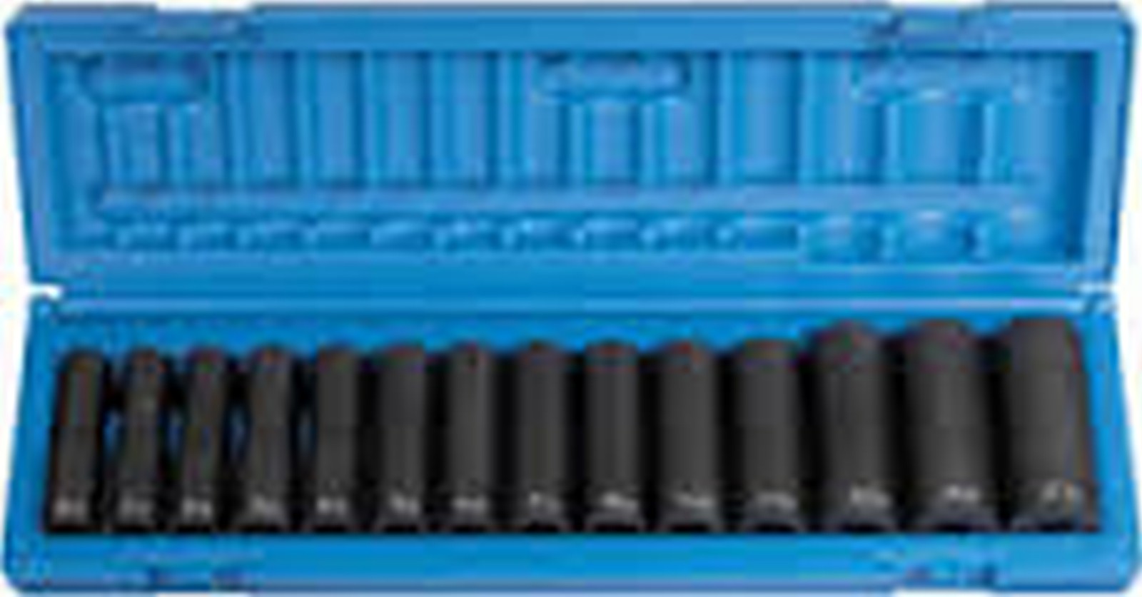 Grey Pneumatic (1412MD) 1/2" Dr 10MM To 27MM 14pcs Deep Impact Socket Set