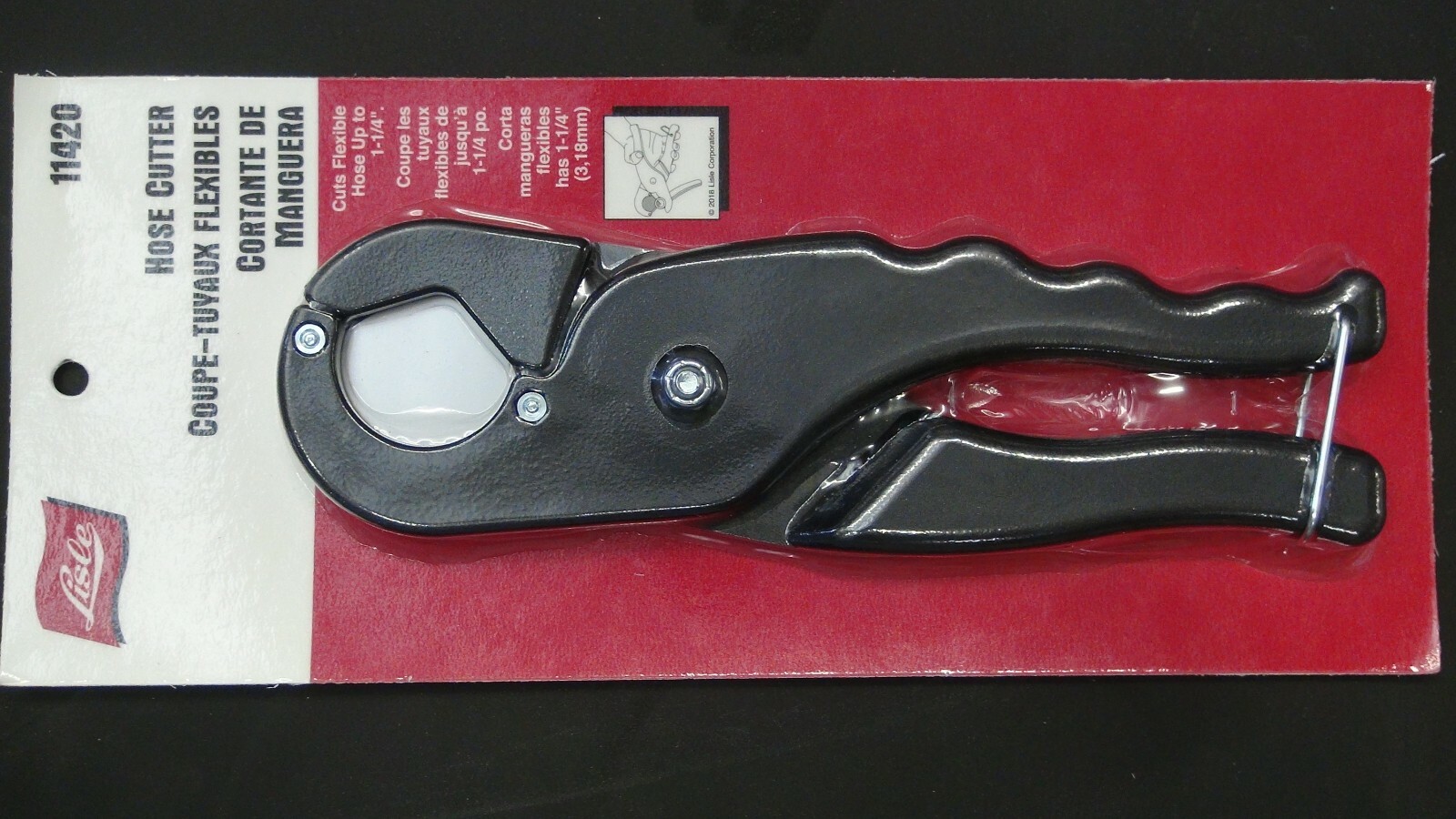 HOSE CUTTER LISLE 11420 Heater hose fuel line wiper hose cutter