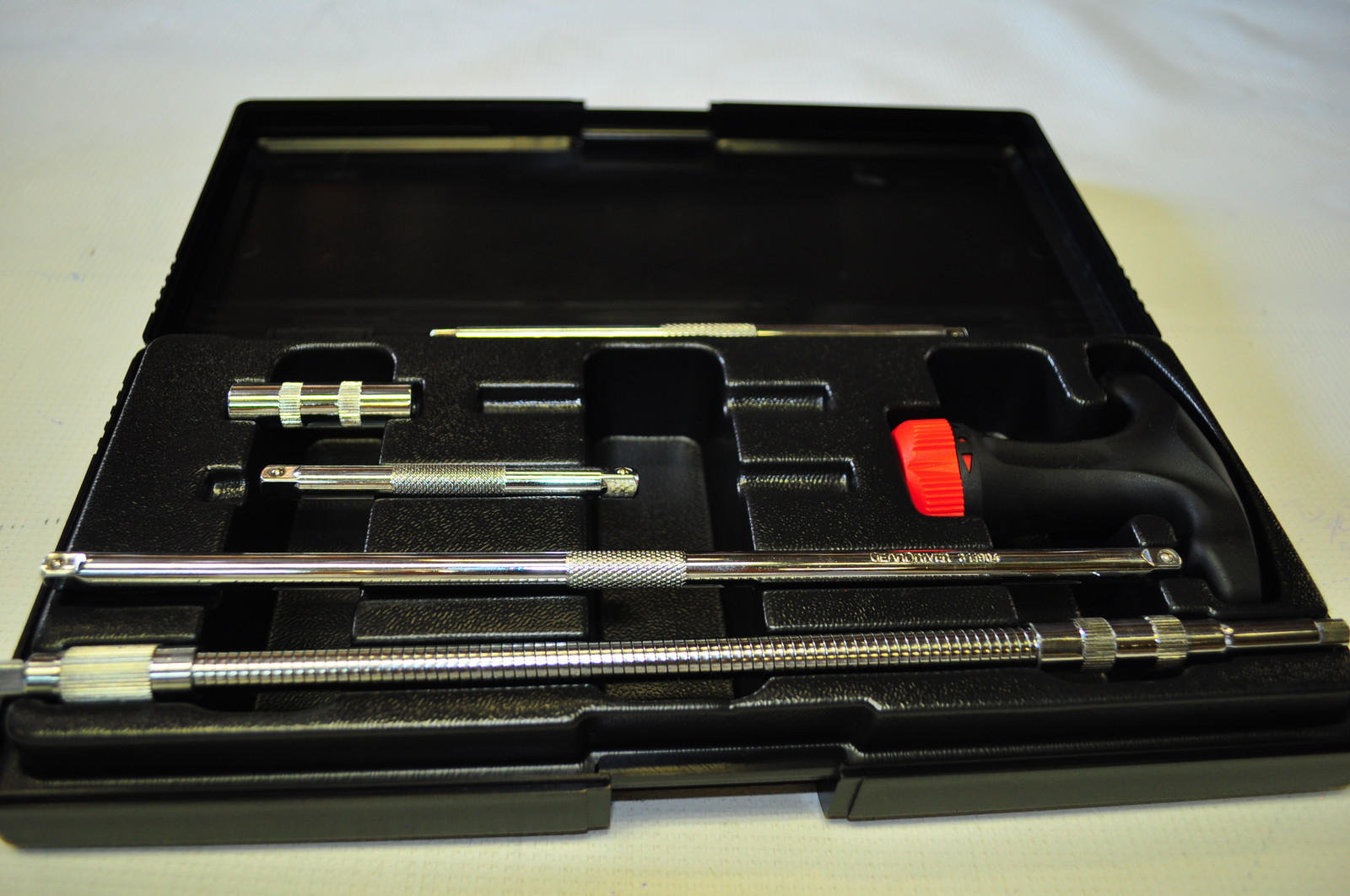 KD Tools 8906 6 pcs T-Handle GearDriver set with Flex extension Original Package