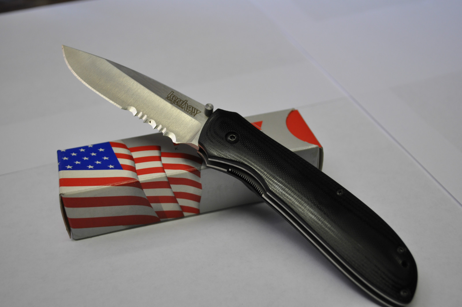 KERSHAW 1520 ST RANDOM TASK ~ RICOCHET ~ KNIFE OF YEAR 1998 MADE IN USA