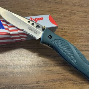 KERSHAW 1540ST BLIZZARD WHIRLWIND SERRATED BLADE MADE IN USA DISCONTINUED RARE,