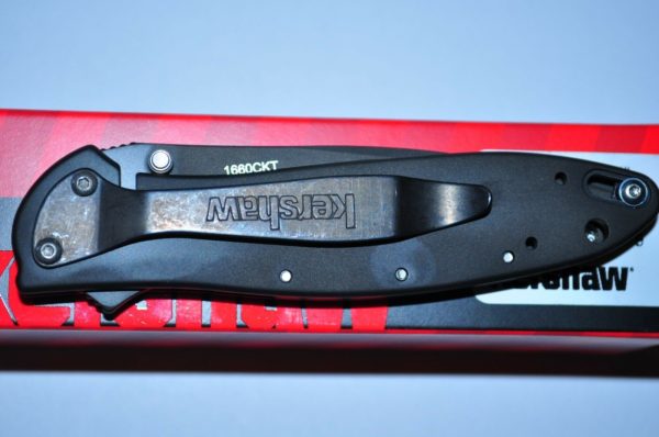 Kershaw Knives Black Matte Leek Spring Assisted Pocket Knife  # 1660CKT USA - Image 7