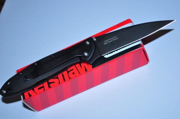 Kershaw Knives Black Matte Leek Spring Assisted Pocket Knife  # 1660CKT USA - Image 10