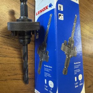 Lenox Tools Hole Saw Arbor 6L fits hole saw 1-1/4" to 6" Made in USA