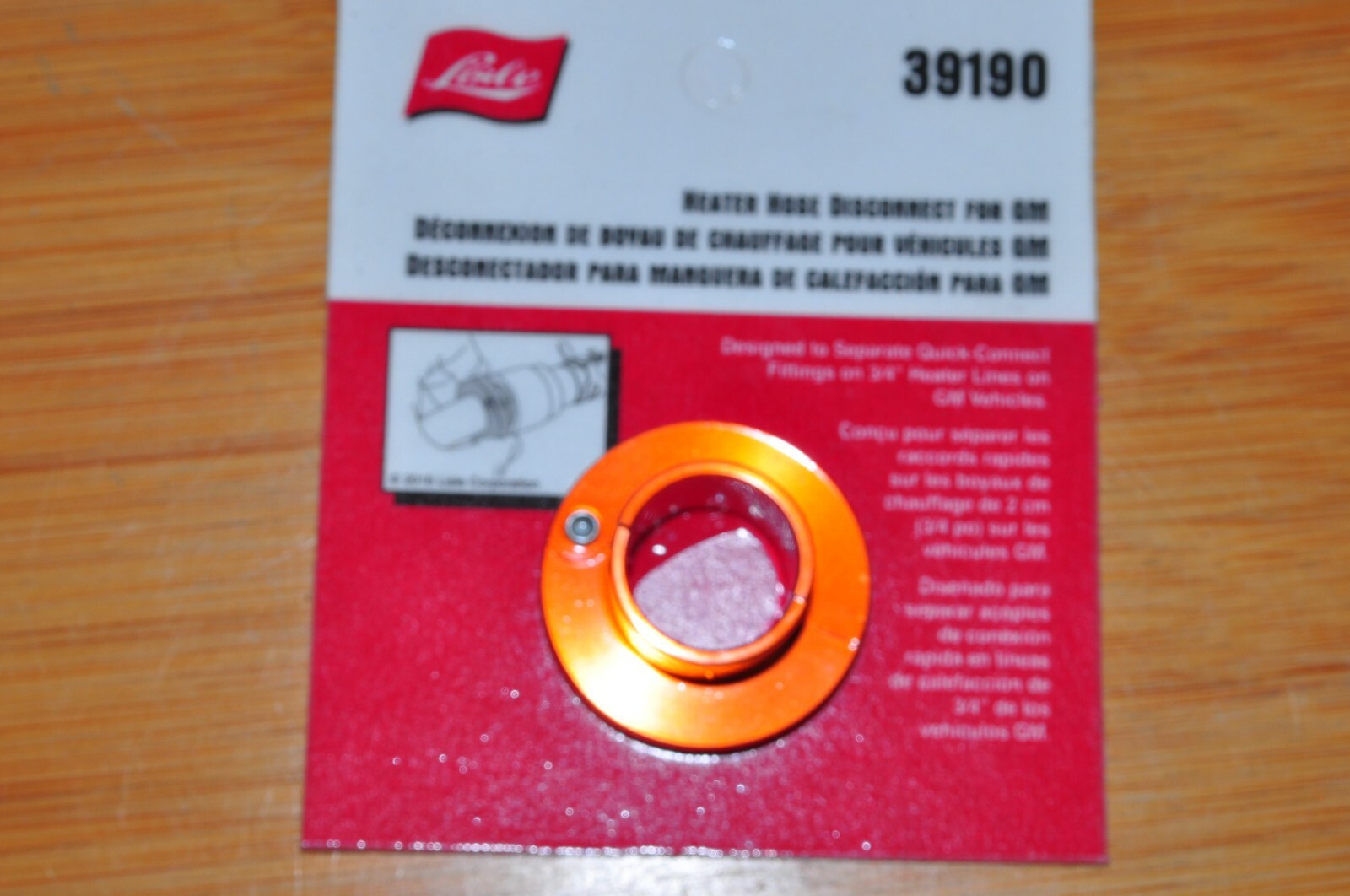 Lisle 39190 Heater Hose Disconnect for GM 3/4" - Image 3