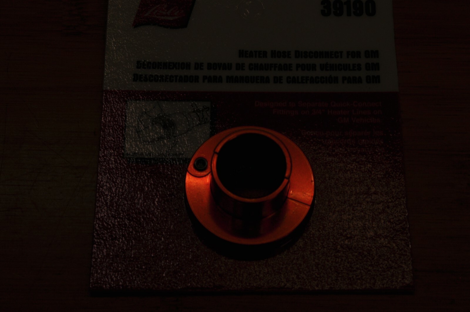 Lisle 39190 Heater Hose Disconnect for GM 3/4" - Image 5