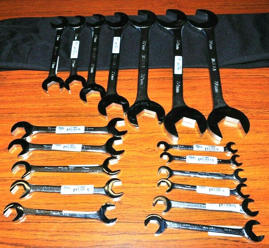 MARTIN OB18KM Metric 18 Pcs Hydraulic Angle Wrench Set 9 mm to 36 mm Made in US