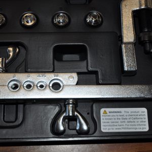 Mastercool 71100 ISO metric bubble flaring tool set
