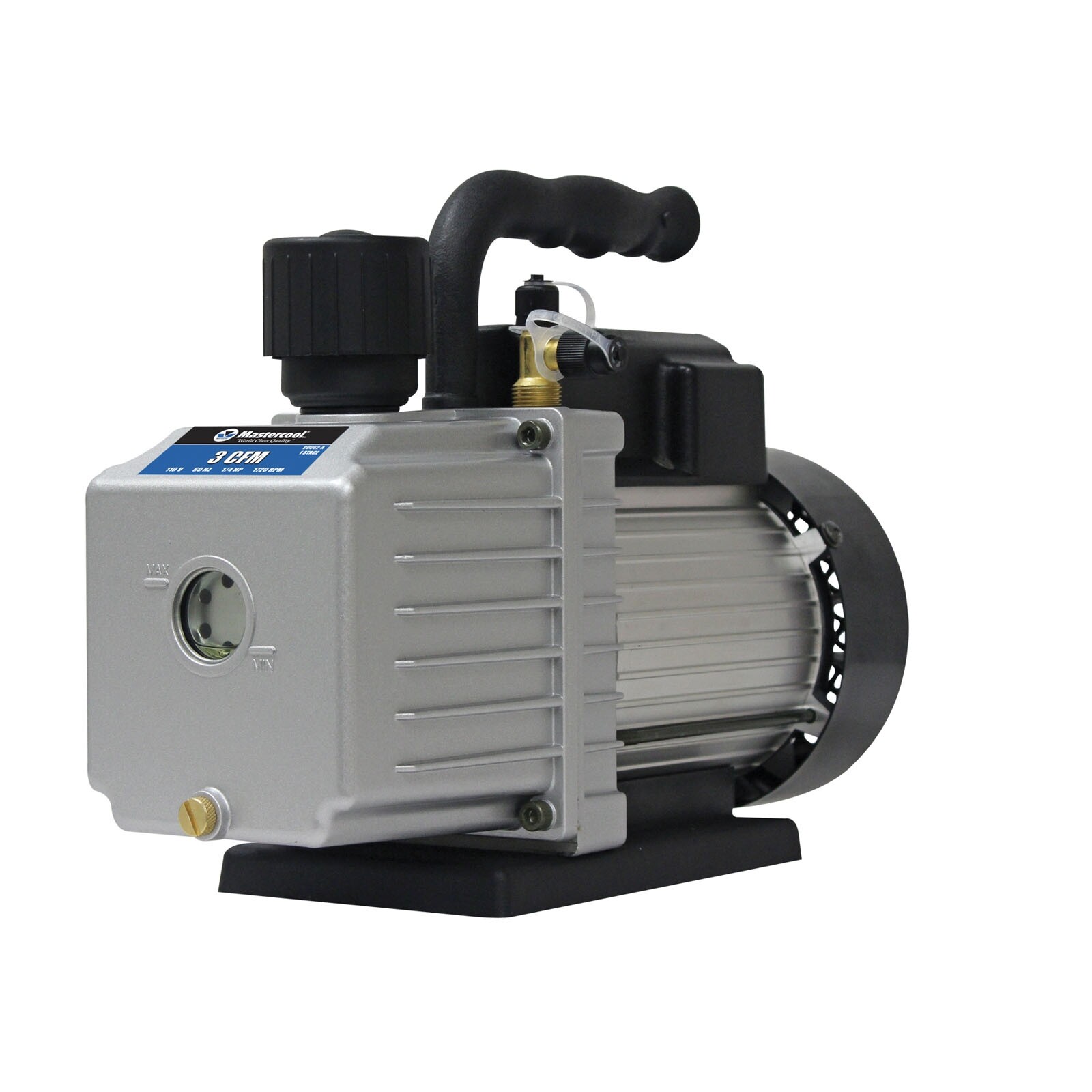 Mastercool 90062-A 3.0 CFM Single Stage Deep Vacuum Pump Made in USA