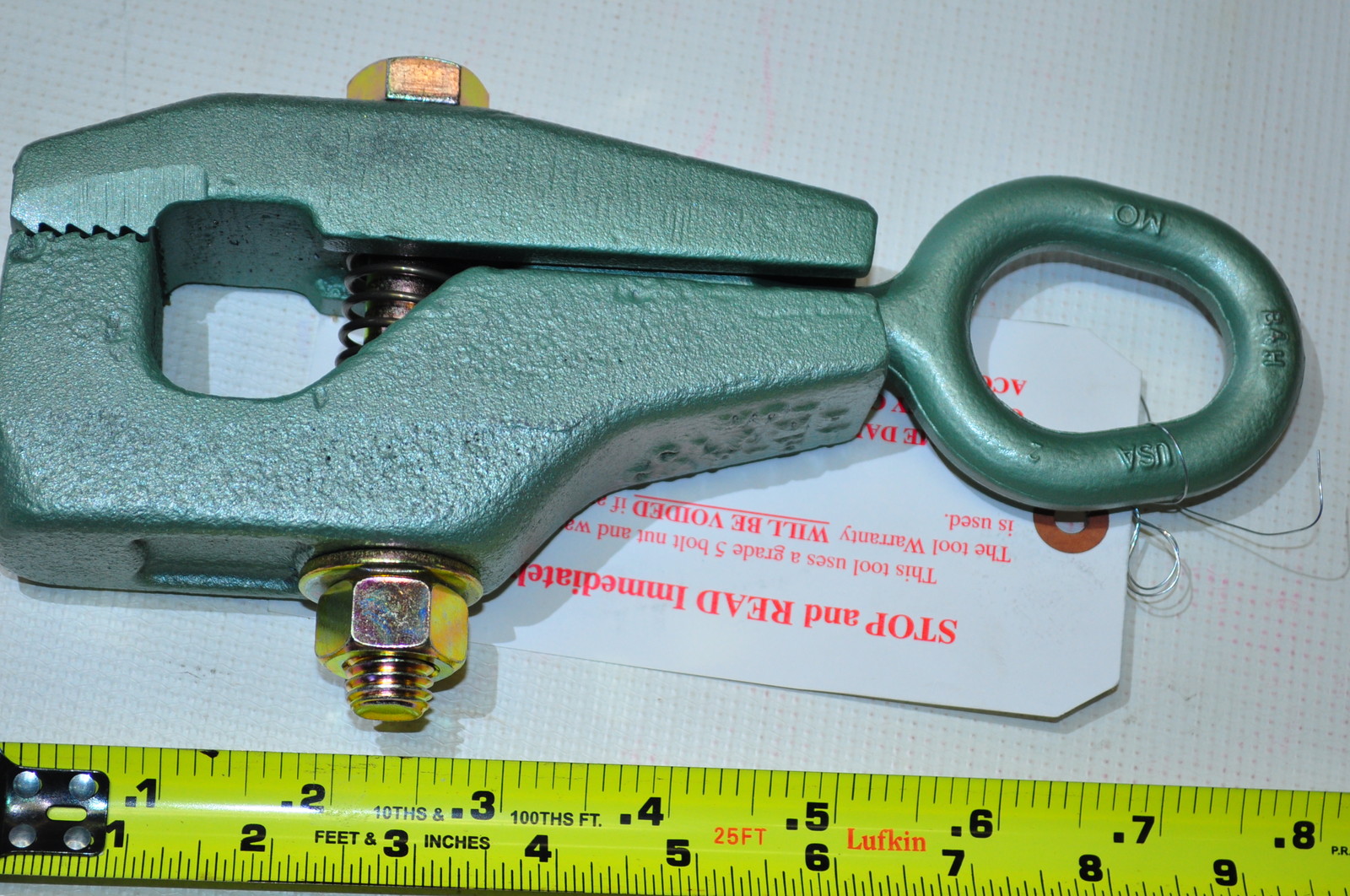 Mo Clamp 0670 Baby Box Clamp MO-CLAMP Made in USA Moclamp Bodyshop puller